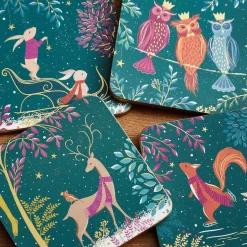 Pimpernel Woodland Tales Set of 4 Coasters Hot