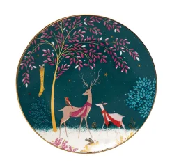 Portmeirion Woodland Tales Set of 4 Plates, Assorted Outlet