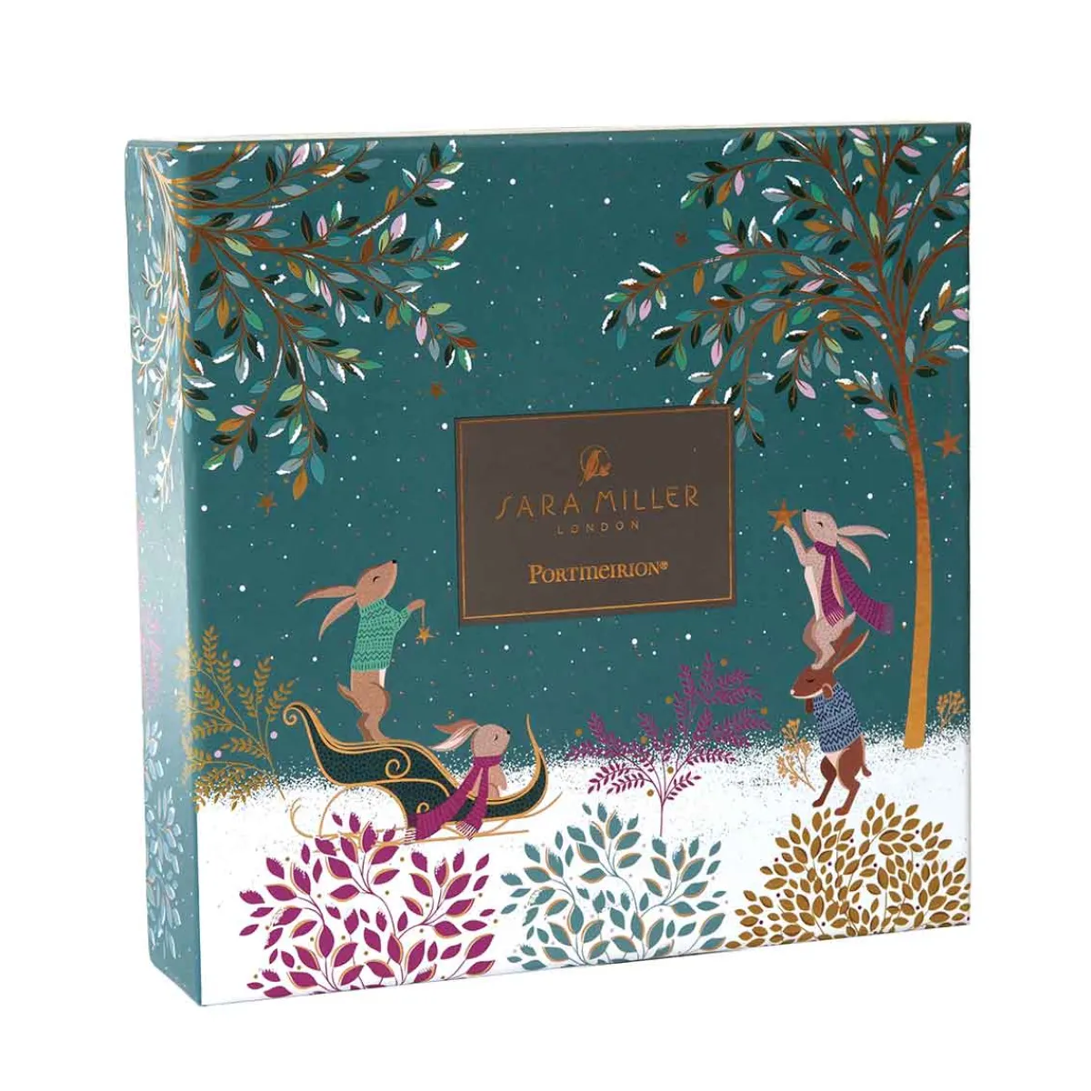 Portmeirion Woodland Tales Set of 4 Plates, Assorted Outlet