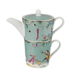 Portmeirion Woodland Tales Tea for One, Merry Band Best
