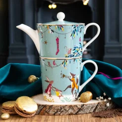 Portmeirion Woodland Tales Tea for One, Merry Band Best