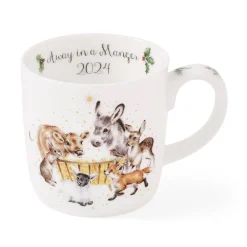 Royal Worcester Wrendale Designs Away in a Manger Mug Best
