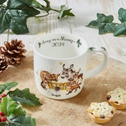 Royal Worcester Wrendale Designs Away in a Manger Mug Best