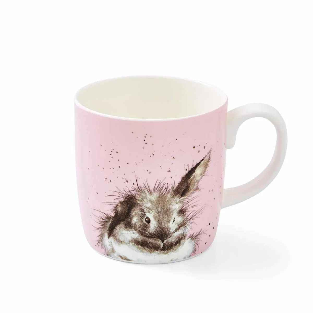 Royal Worcester Wrendale Designs Bathtime Bunny Mug Hot