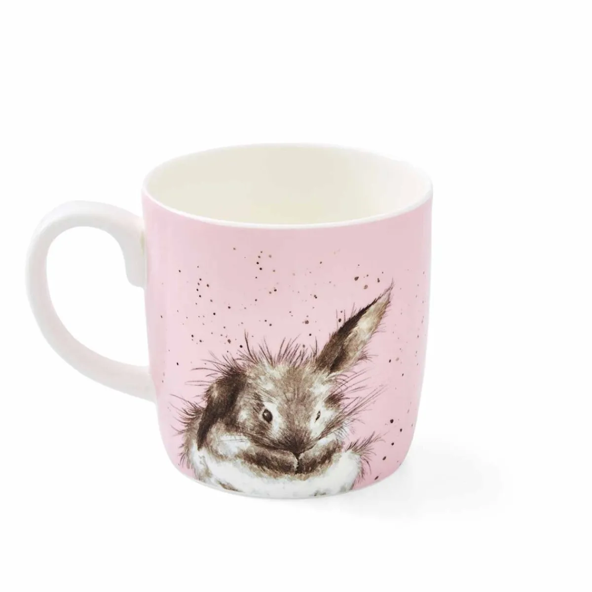 Royal Worcester Wrendale Designs Bathtime Bunny Mug Hot