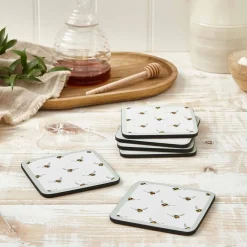 Pimpernel Wrendale Designs Bee Set of 6 Coasters Clearance