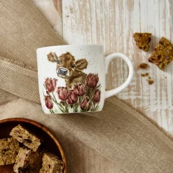 Royal Worcester Wrendale Designs Bessie Personalised Mug Outlet