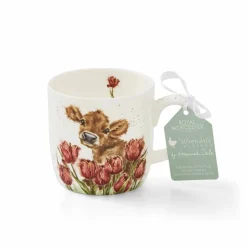 Royal Worcester Wrendale Designs Bessie the Cow Mug Best