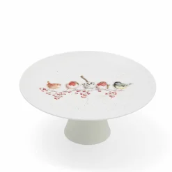 Royal Worcester Wrendale Designs Birds Cake Stand New