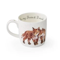 Royal Worcester Wrendale Designs Born to be Wild Personalised Mug Clearance