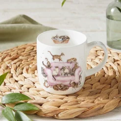 Royal Worcester Wrendale Designs Cattitude Mug Sale