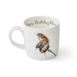 Royal Worcester Wrendale Designs Country Mice Personalised Mug Fashion
