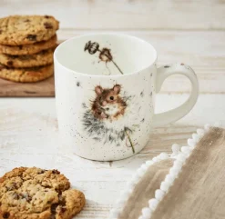 Royal Worcester Wrendale Designs Country Mice Personalised Mug Fashion