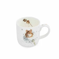 Royal Worcester Wrendale Designs Country Mice Personalised Mug Fashion