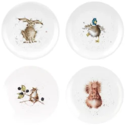 Royal Worcester Wrendale Designs Coupe Plates, 20cm Clearance