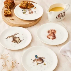 Royal Worcester Wrendale Designs Coupe Plates, 20cm Clearance
