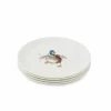 Royal Worcester Wrendale Designs Duck Set of 4 Coupe Plates Fashion