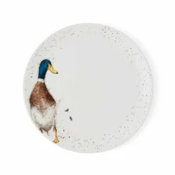Royal Worcester Wrendale Designs Duck Set of 4 Coupe Plates Best