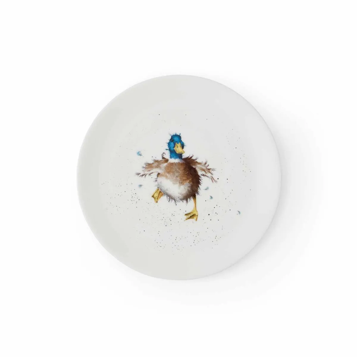 Royal Worcester Wrendale Designs Duck Set of 4 Coupe Plates Fashion