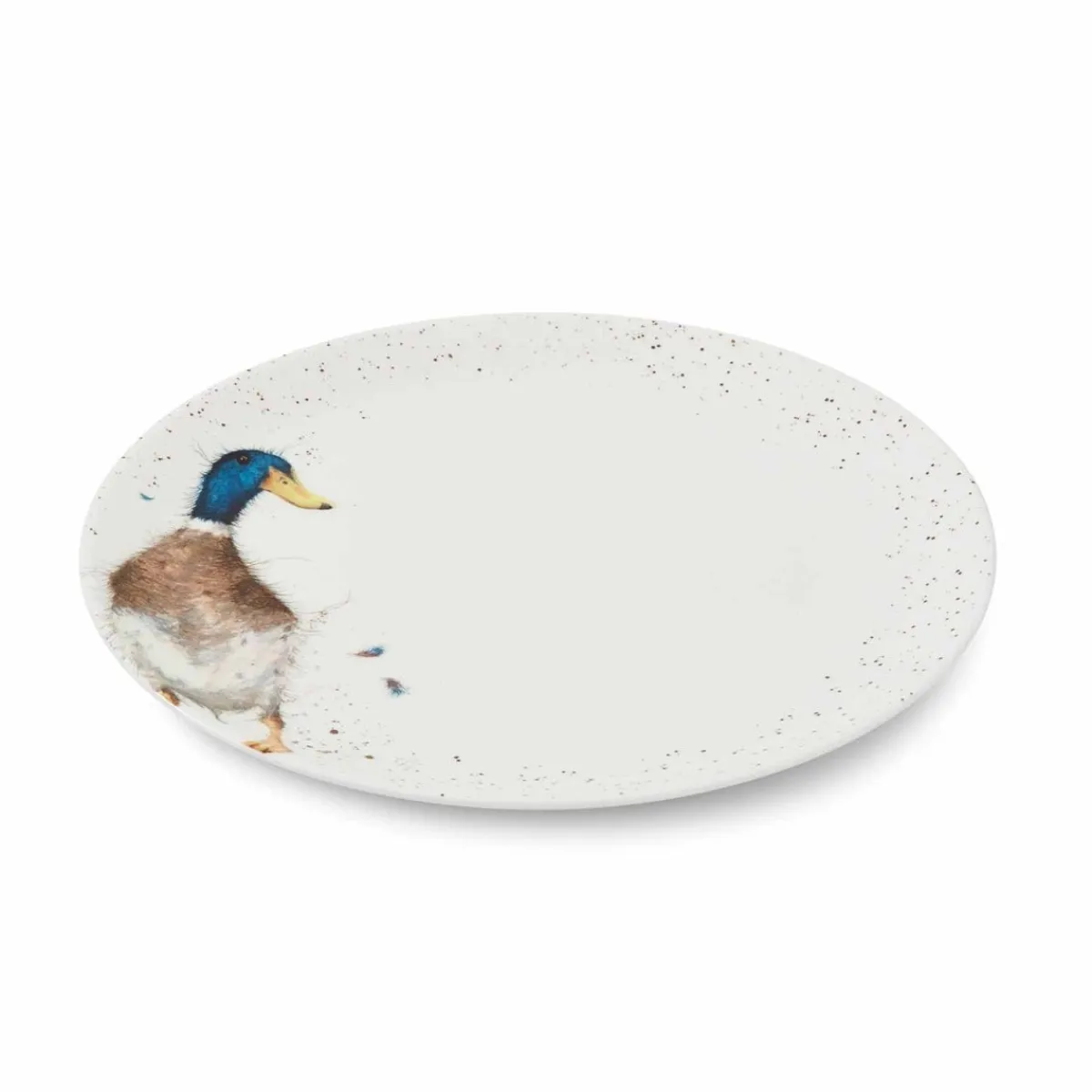 Royal Worcester Wrendale Designs Duck Set of 4 Coupe Plates Best