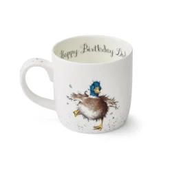 Royal Worcester Wrendale Designs Guard Duck Personalised Mug Hot