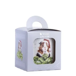 Wrendale Designs Guinea Pig Festive Candle Fashion