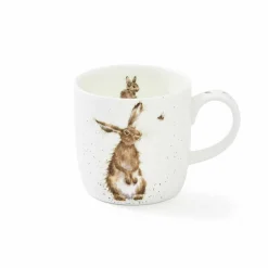 Royal Worcester Wrendale Designs Hare and the Bee Personalised Mug Best