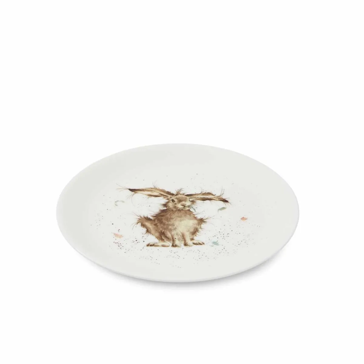 Royal Worcester Wrendale Designs Hare Set of 4 Coupe Plates Fashion