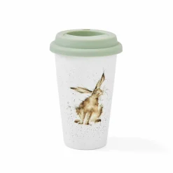 Royal Worcester Wrendale Designs Hare Travel Mug Hot