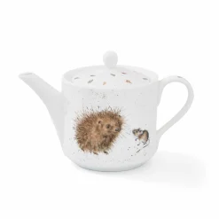 Royal Worcester Wrendale Designs Hedgehog & Mice Teapot Clearance