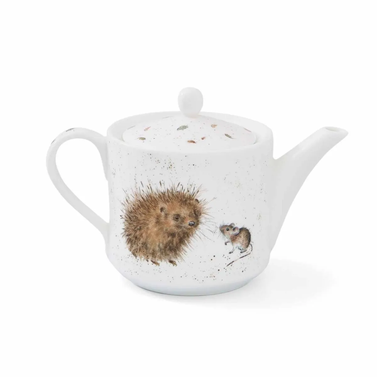 Royal Worcester Wrendale Designs Hedgehog & Mice Teapot Clearance