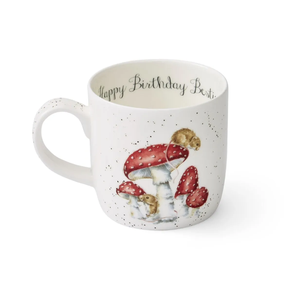 Royal Worcester Wrendale Designs He's a Fun-gi Personalised Mug Best