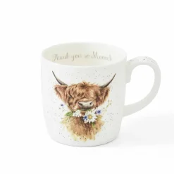 Royal Worcester Wrendale Designs Large 14oz Cow Mug Sale