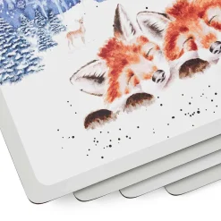 Pimpernel Wrendale Designs Large Winter Sky 4 Placemats Clearance