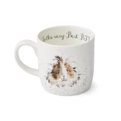 Royal Worcester Wrendale Designs Lettuce be Friends Personalised Mug Best