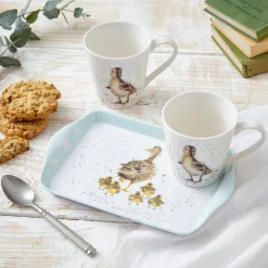 Royal Worcester Wrendale Designs Lovely Mum Mug & Tray Set Clearance