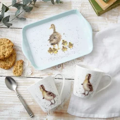 Royal Worcester Wrendale Designs Lovely Mum Mug & Tray Set Clearance