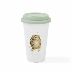 Royal Worcester Wrendale Designs Owl Travel Mug Online
