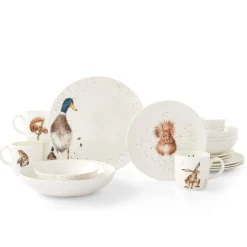 Royal Worcester Wrendale Designs 20-Piece Tableware Set Sale