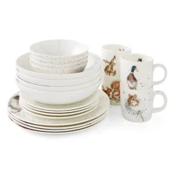Royal Worcester Wrendale Designs 20-Piece Tableware Set Sale