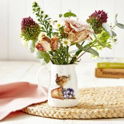 Royal Worcester Wrendale Designs Pottering About Posy Jug Best