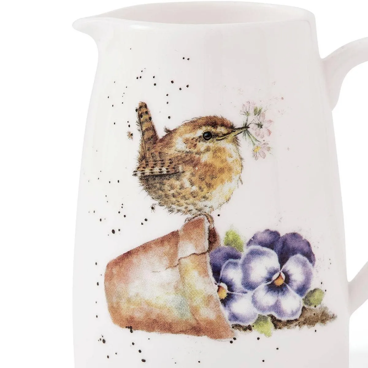 Royal Worcester Wrendale Designs Pottering About Posy Jug Best