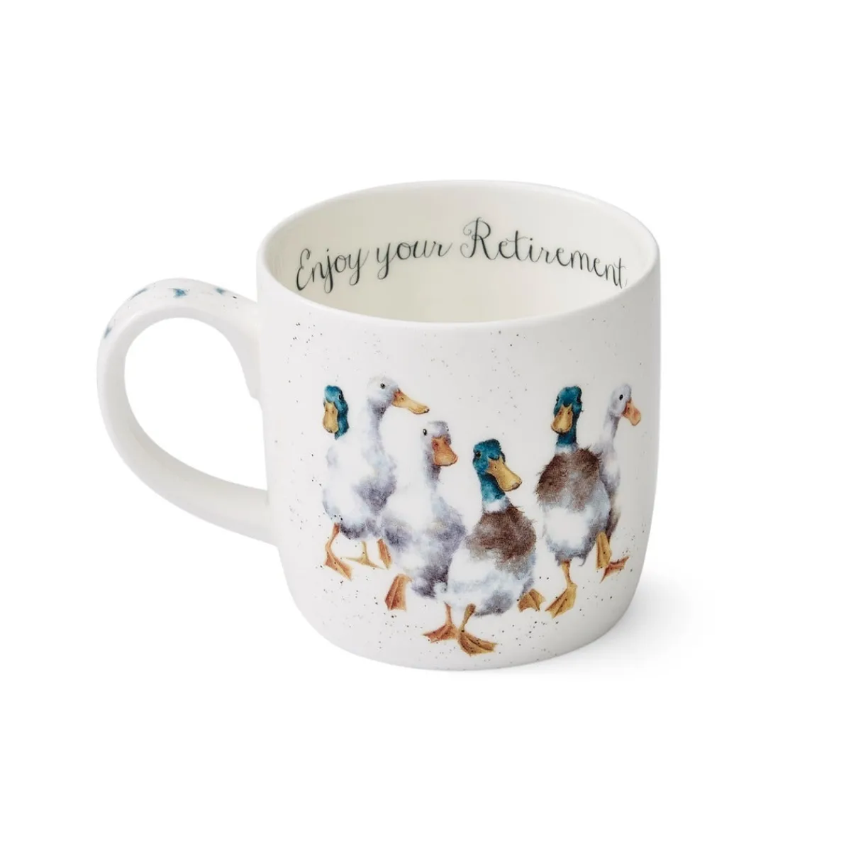 Royal Worcester Wrendale Designs Quackers Personalised Mug Best