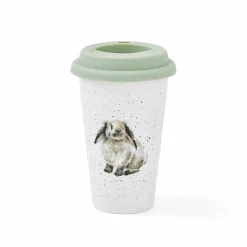 Royal Worcester Wrendale Designs Rabbit Travel Mug Discount
