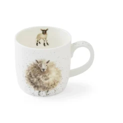 Royal Worcester Wrendale Designs Set Gift of 4 Mugs Outlet
