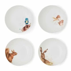 Royal Worcester Wrendale Designs Set of 4 Pasta Bowls Outlet