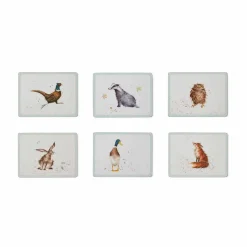 Pimpernel Wrendale Designs Set of 6 Placemats Clearance