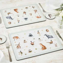 Pimpernel Wrendale Designs Set of 4 Large Placemats Discount