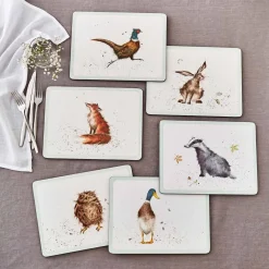 Pimpernel Wrendale Designs Set of 6 Placemats Clearance