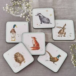 Pimpernel Wrendale Designs Set of 6 Coasters Clearance